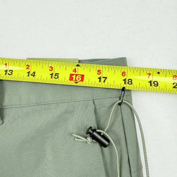 SKYR Men's Tricot Dynasty Slim UPF 4-Way Stretch Anti Odor Green Pants 34x32 NWT - Picture 9 of 12